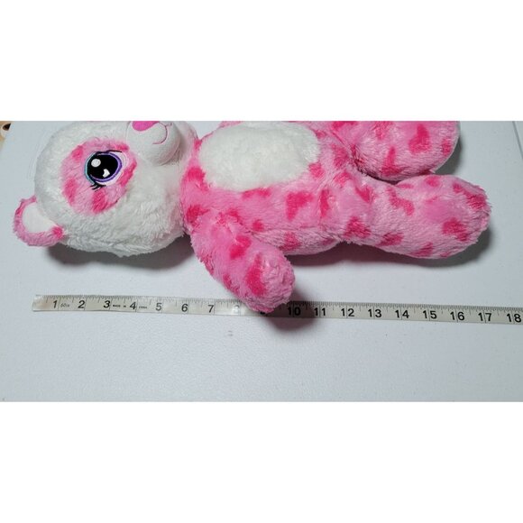 Build a Bear Sweet Scents Panda Bear 17 inch Plush Pink Hearts Stuffed Animal - Picture 7 of 7